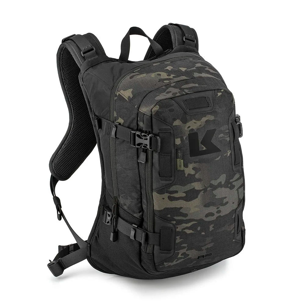 バッグ Kriega R20 backpack multi camo black Kriega - R20 Backpack – EnMoto